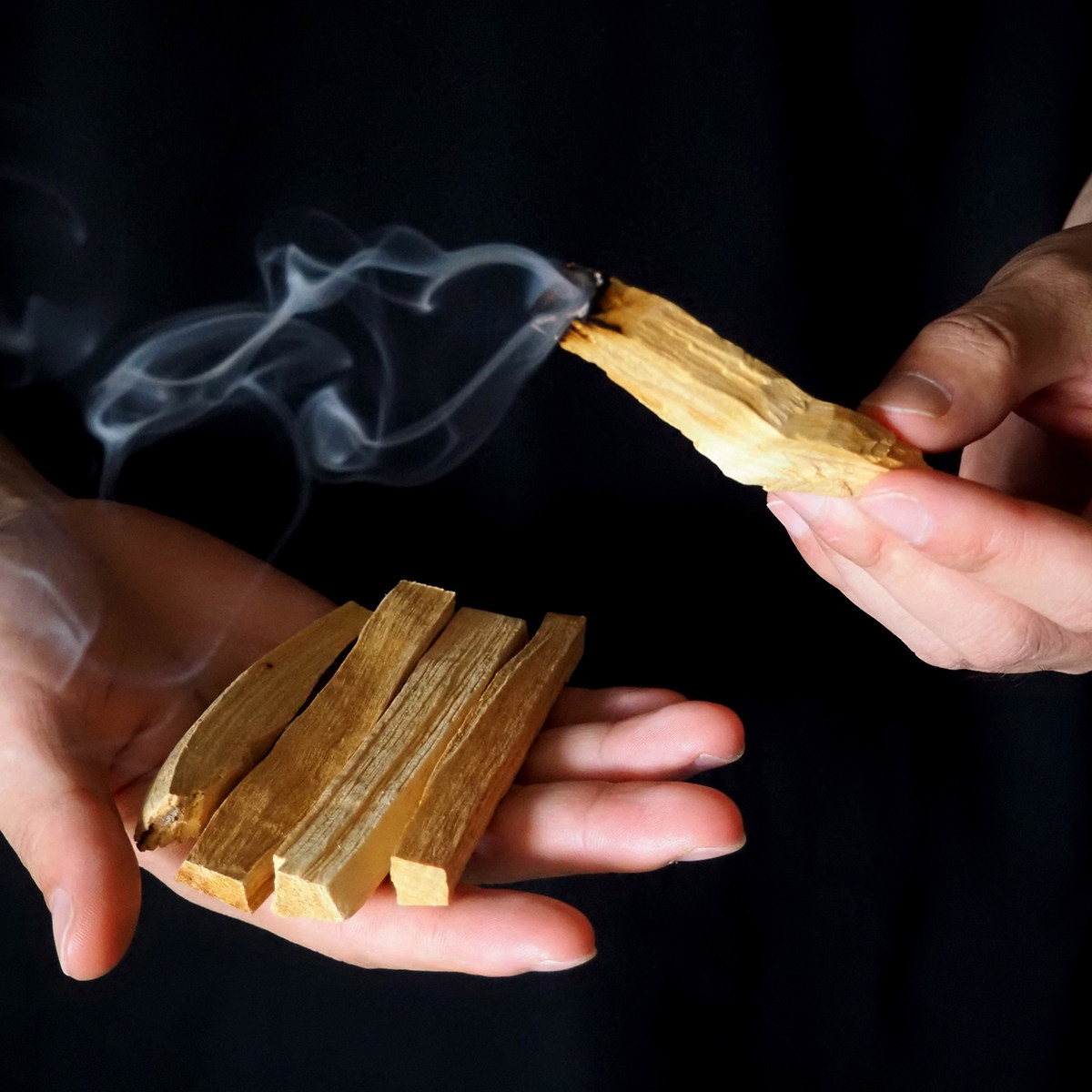 双子商店 秘鲁圣木palo santo 天然木头香薰 空间磁场香氛木材