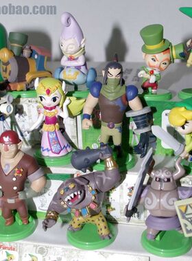 战棋桌游ZELDA 塞尔达传说/大地之汽笛 11种人偶手办Q版人物 正版