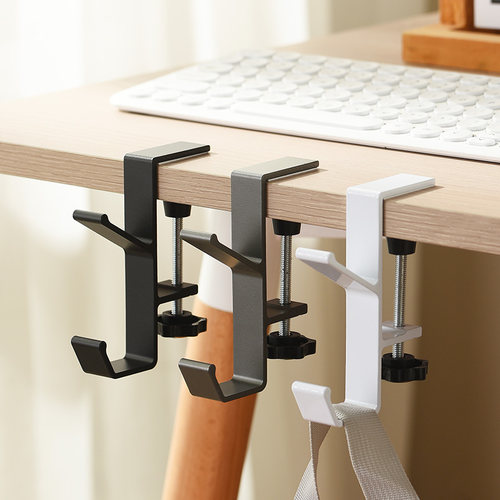 可调节太空铝书包挂钩吊钩