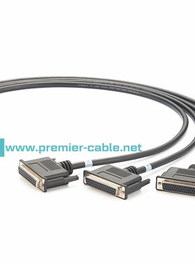 LFH160 LFH200测试电缆组件60针DIN41612公转母Pickering连接线