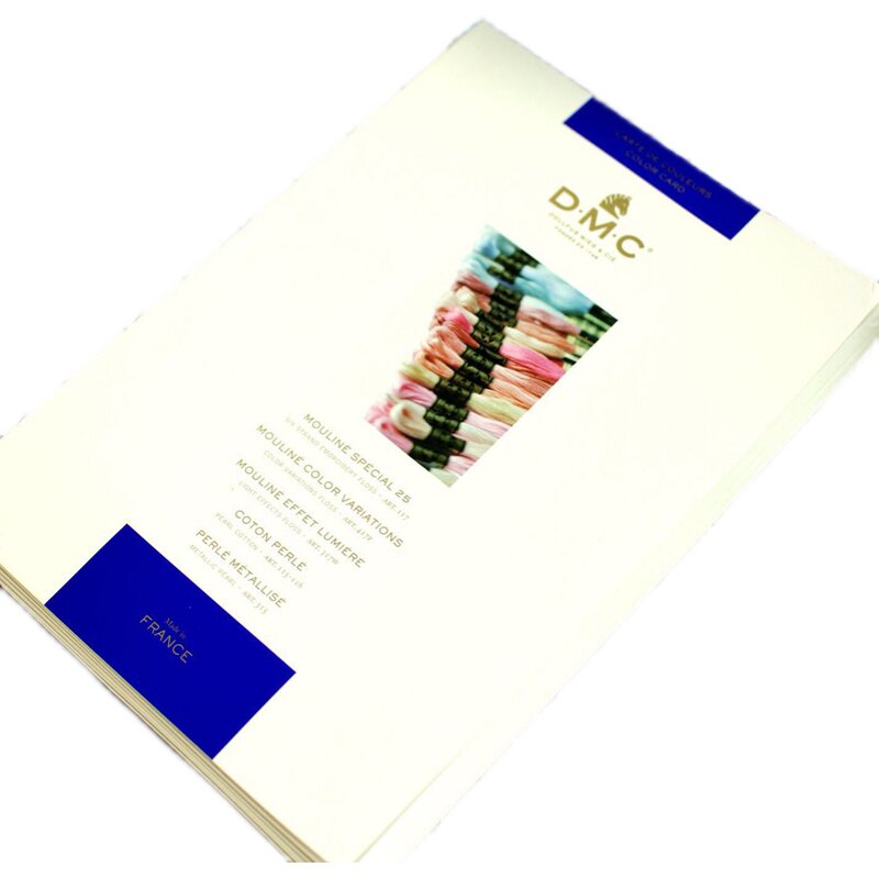 16年老店 原装dmc色卡dmc真线色卡最新版   现货