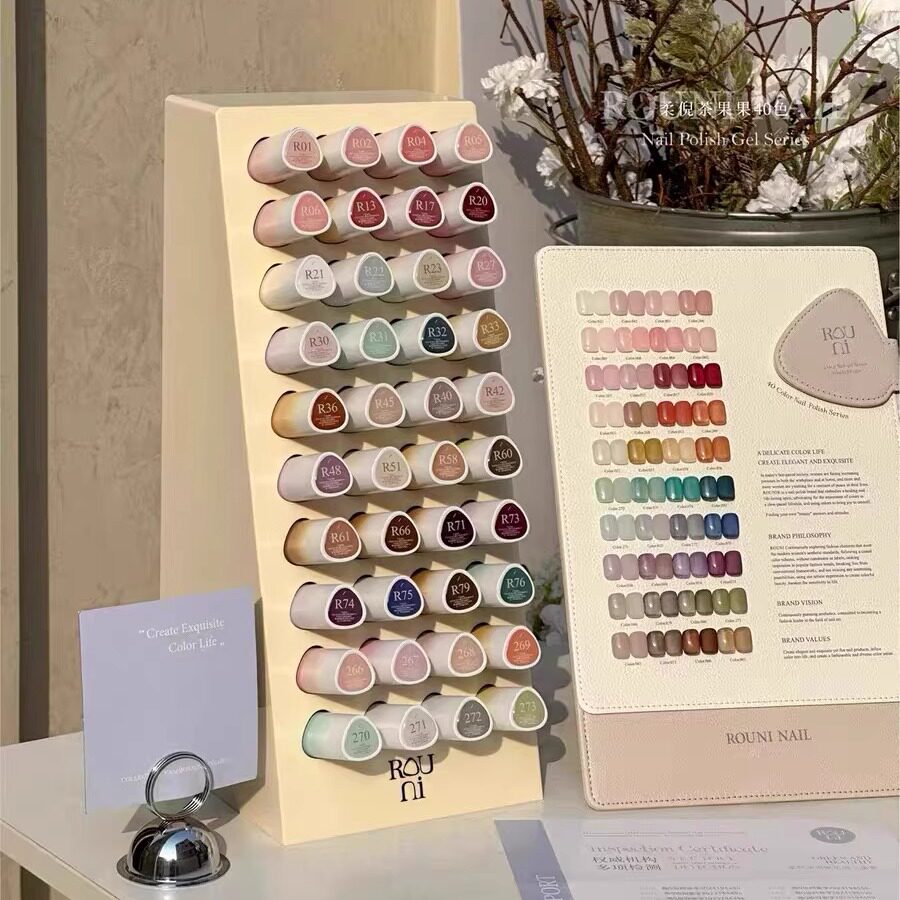 Translucent gel polish set: 168, 80, and 40 color kits - Product image 5