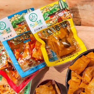 直播特惠拍2斤发3斤赠120克 泰山特产泰山豆腐干500g散装 称重