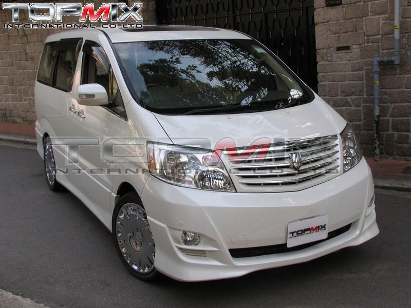 Toyota Alphard(ms版)Body Kits 10系丰田埃尔法改装包围03-08