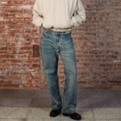 长裤 SELFNESS ​ 土耳其核桃染水洗做旧男士 牛仔裤 源染系列