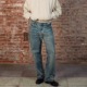 长裤 SELFNESS ​ 土耳其核桃染水洗做旧男士 牛仔裤 源染系列
