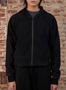 SELFNESS丨Washed SlimFit做旧水洗合身修身拉链男女开衫连帽卫衣