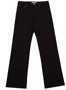 SELFNESS 25SS SKINNY纯黑色合身修身显瘦男士弹力牛仔裤长裤