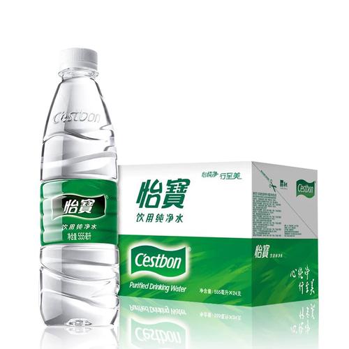 怡宝饮用纯净水555ML*24瓶整箱