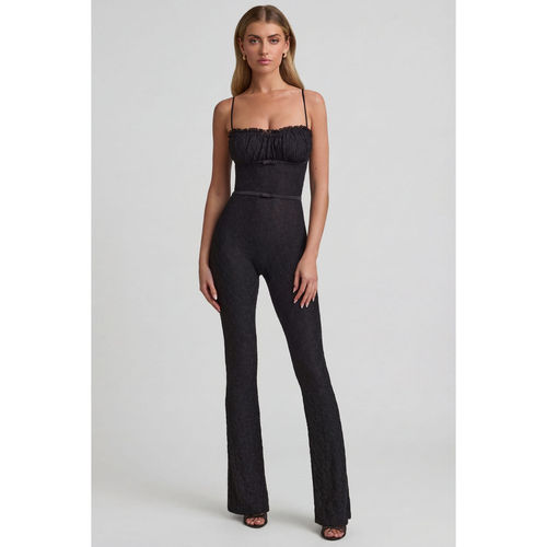 英国代购正品09.10 名品ohpolly 女装新款 吊带蕾丝花紧身连衣裤