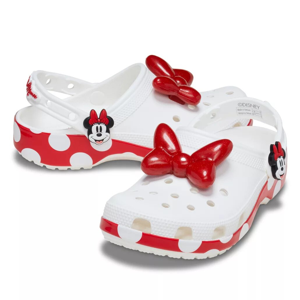 英国代购正品06.23 Disney 迪士尼Minnie Mouse米奇老鼠Crocs凉鞋