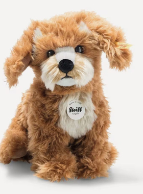 英国代购正品09.24 Steiff Curlie Cockapoo 卷毛可卡颇犬 玩偶