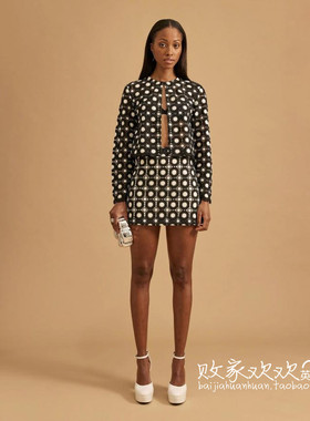 英国代购正品04.02 名品NEXT 女装新款 小香风印花迷笛半身裙