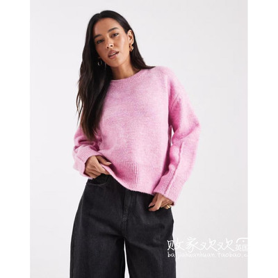 英国代购正品11.01 2025潮流导向 女装新款 休闲针织长袖舒适毛衣