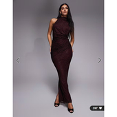 正品 新款 02.06 英国代购 2026潮流导向 女装 设计露背长款 连衣裙