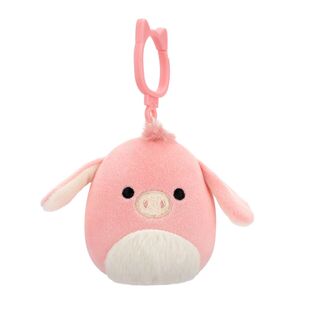 英国代购正品12.17 Squishmallows 3.5”Maudie 莫迪粉红驴 挂件