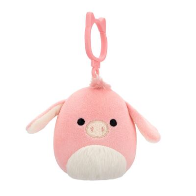 英国代购正品12.17 Squishmallows 3.5”Maudie 莫迪粉红驴 挂件