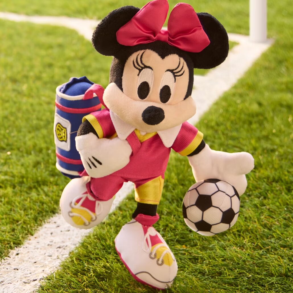 英国代购正品07.18 Disney迪士尼 Minnie Mouse 米妮老鼠足球豆袋