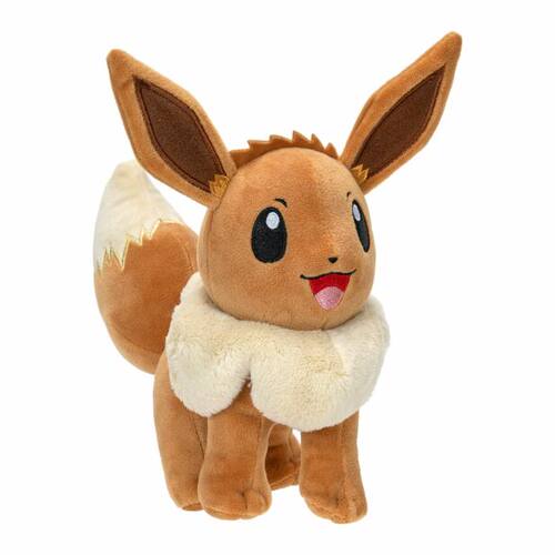英国代购正品10.31 Pokemon 8” Eevee Plush 伊布毛绒玩具