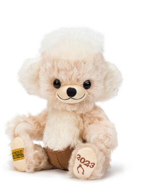 英国代购正品05.08 Merrythought PUNKIE 朋克2023年纪念款小熊