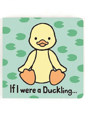 英国代购正品01.22 jellycat If I were a Duckling 小黄鸭 书