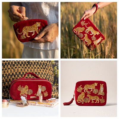 WildLeopardWashBag