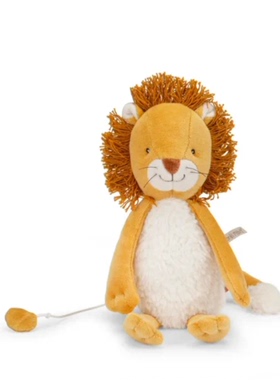 英国代购正品03.22 Moulin Roty Mamba 毛绒罗蒂曼巴狮子音乐盒