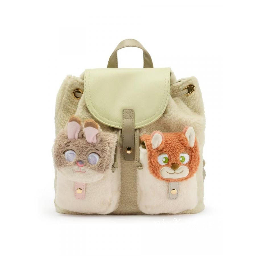 英国代购正品12.07 Disney 朱迪·霍普斯和尼克·王尔德背包
