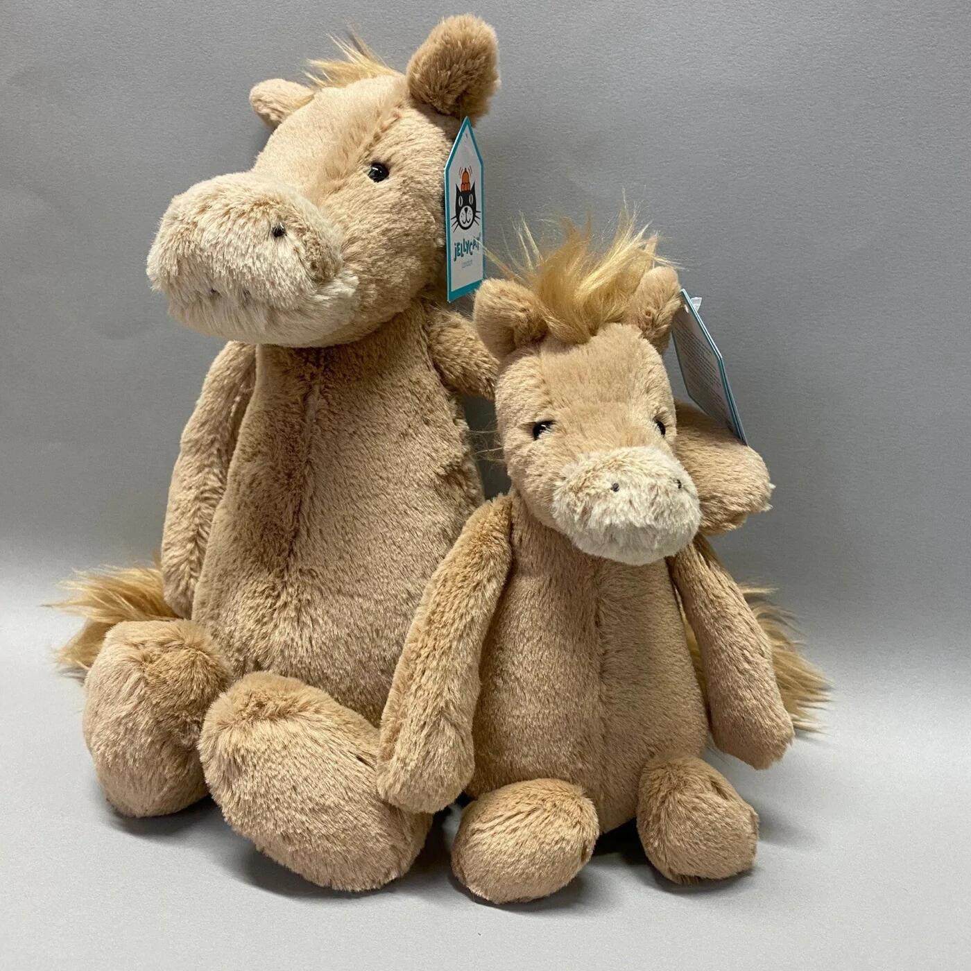 10 jellycat bashful pony 害羞的小马毛绒玩具