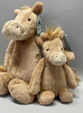 英国代购正品 05.10 Jellycat Bashful Pony 害羞的小马毛绒玩具