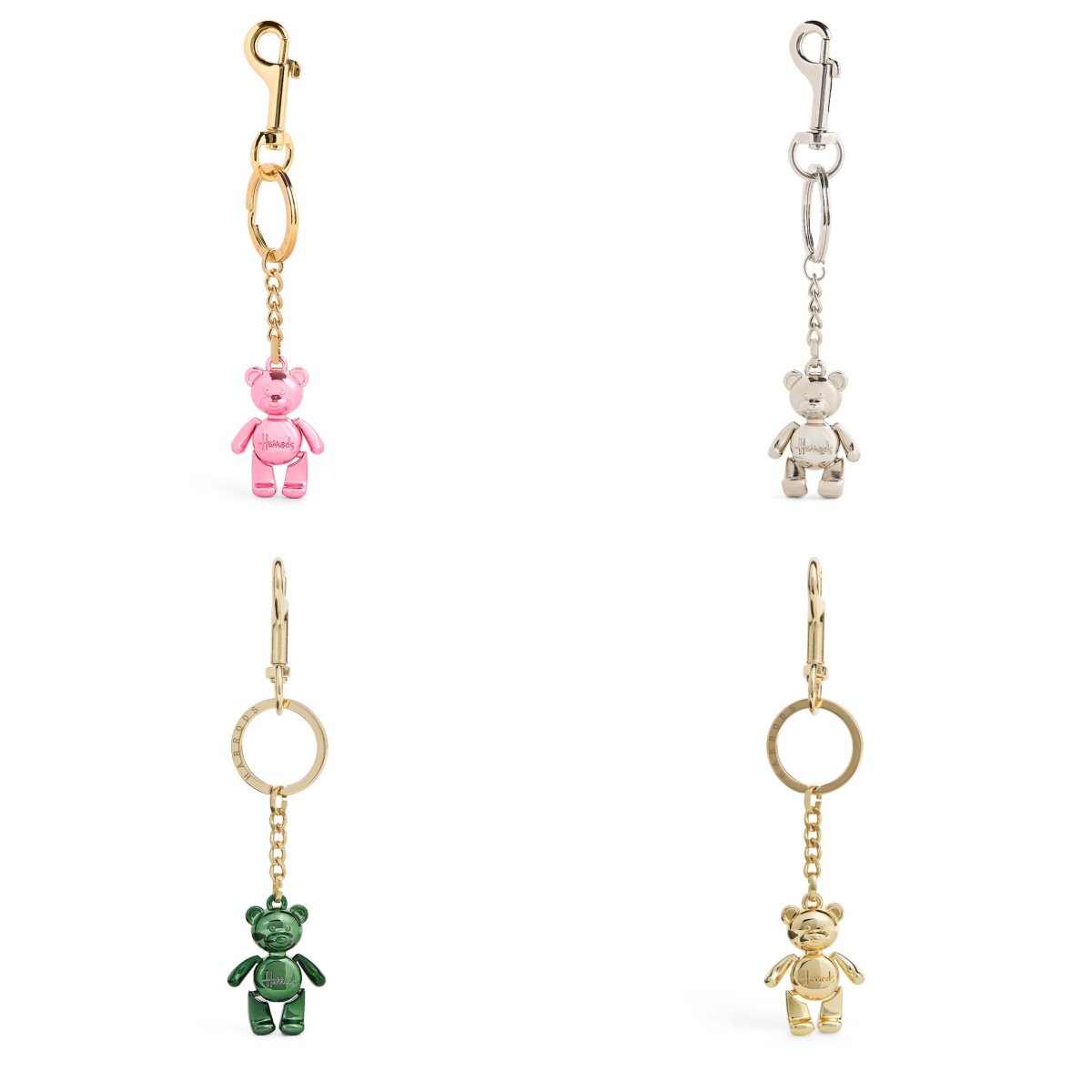 HarrodsJointedBearKeyring