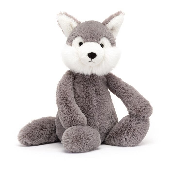 Jellycat害羞的狼毛绒玩偶