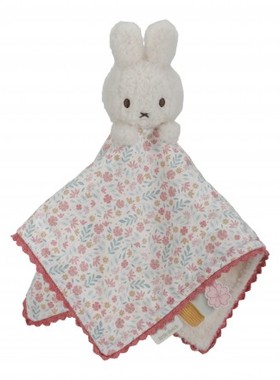 英国代购正品02.26 Miffy Cuddle cloth 米菲兔碎花安抚巾 玩偶