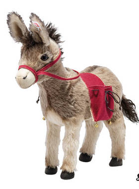 英国代购正品06.09 Asinus by Steiff 可爱小毛驴 毛绒玩偶
