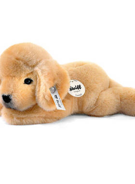 英国代购正品06.09 Steiff Lumpi the Golden 趴趴狗狗毛绒玩偶