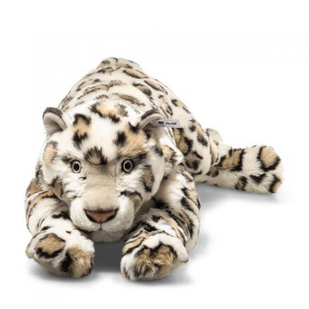 英国代购正品06.05 Parddy Snow Leopard - Steiff 帕迪雪豹 玩偶