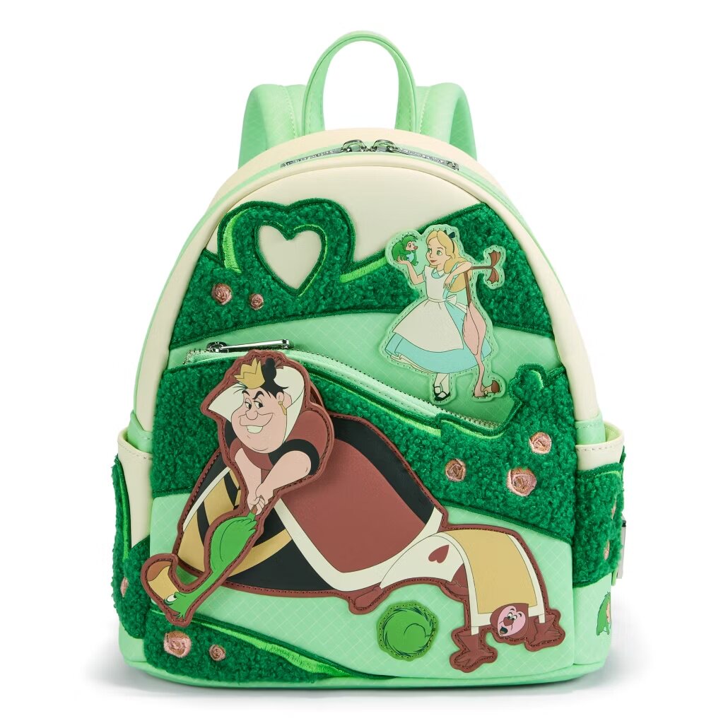 英国代购正品09.25 Disney 迪士尼Loungefly 爱丽丝梦游仙境背包