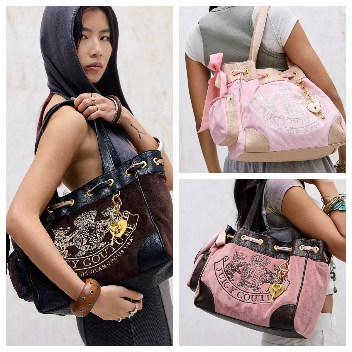 英国代购正品05.06 名品UO 女包新款 潮牌图案大容量托特包手提包