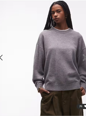 英国代购正品01.12 2026潮流导向 女装新款 休闲针织长袖舒适毛衣