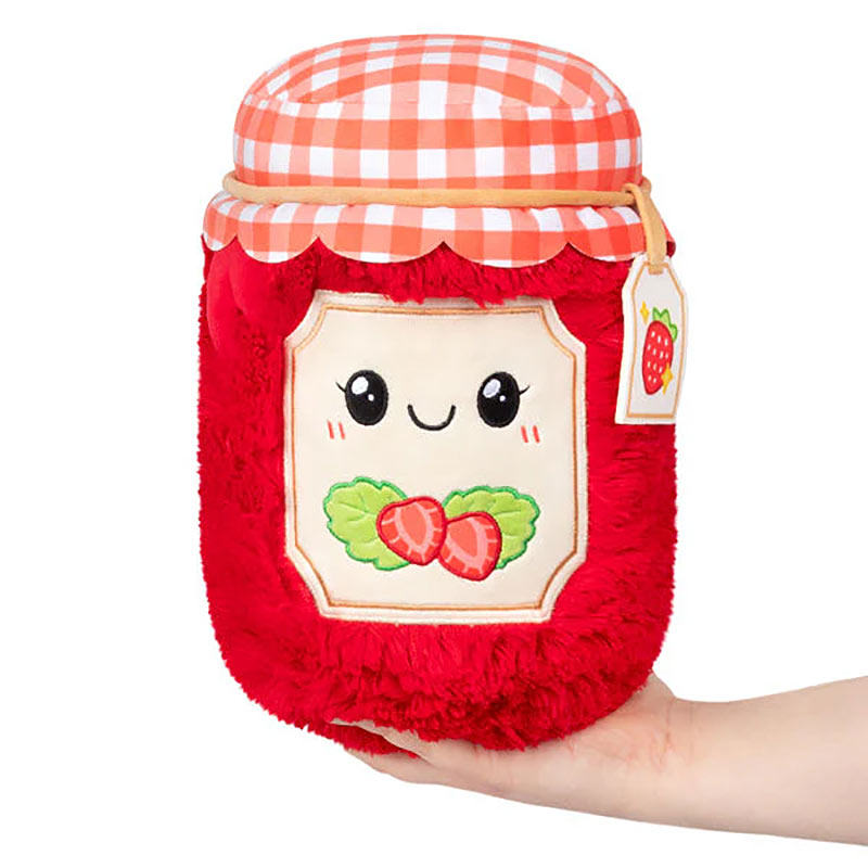 英国代购正品01.16 Squishables Mini Comfort 草莓果酱 毛绒玩偶