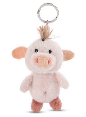 英国代购正品12.25 Farm Friends Pigwick Pig Keyring 猪钥匙扣