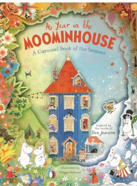 英国代购正品12.27 Moominhouse: A Carousel Book姆明旋转木马书