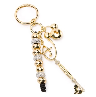 英国代购正品01.06 Disney BaubleBar 迪士尼 金属米老鼠钥匙扣