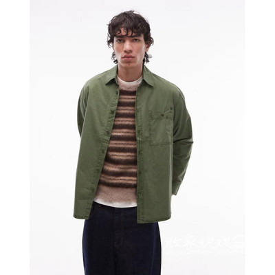 英国代购正品12.01 2025潮流导向 男装新款 休闲翻领长袖舒适衬衫