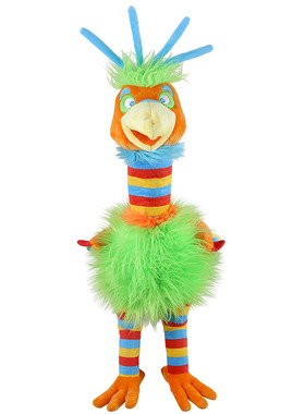 英国代购正品12.30 Gizmo Bird Puppet 趣味的鸟木偶 毛绒玩偶