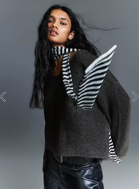 英国代购正品01.24 2026潮流导向 女装新款 休闲针织长袖舒适套衫