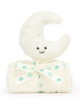 英国代购正品03.27 Jellycat Amuseable Moon Soother 月亮安抚巾