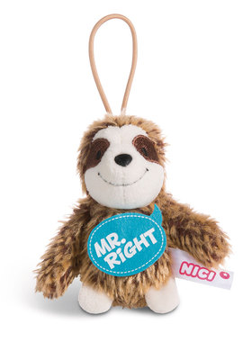 英国代购正品12.20 Mr. Right Sloth Pendant 树懒毛绒玩偶 挂件