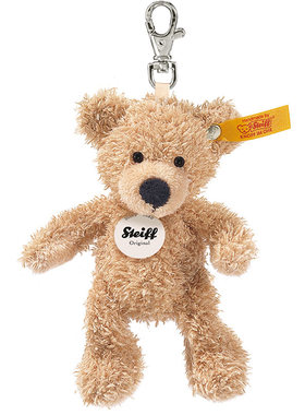 英国代购正品12.29 Steiff Fynn Teddy Bear Keyring泰迪熊钥匙扣