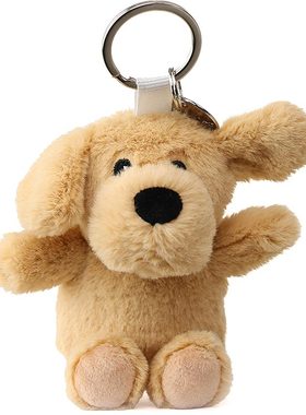英国代购正品12.31 Warmies Curly Dog Keyring 卷毛狗钥匙扣玩偶